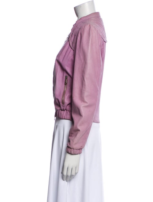 Doma Leather Bomber Jacket