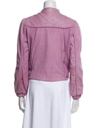 Doma Leather Bomber Jacket