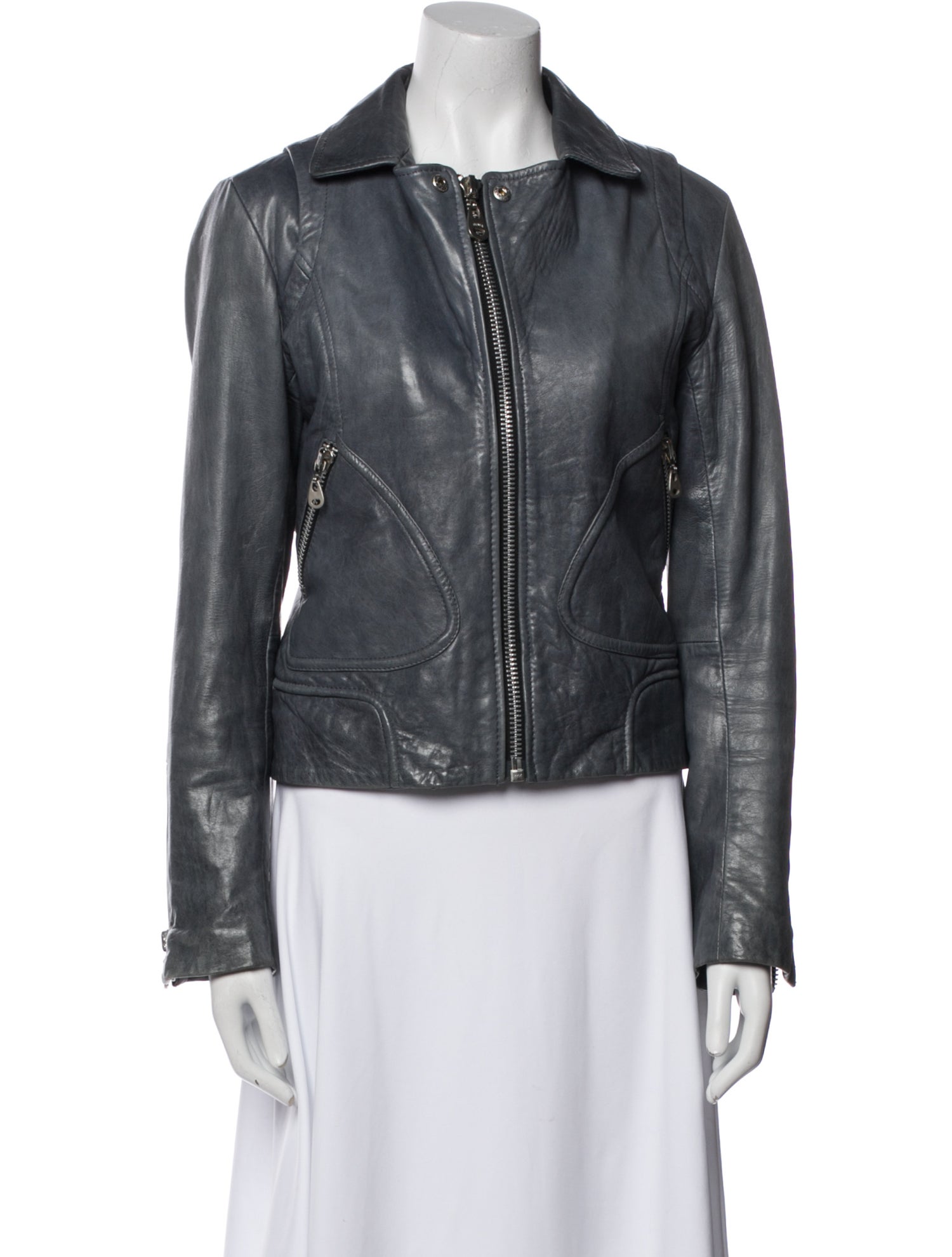 Doma Leather Biker Jacket