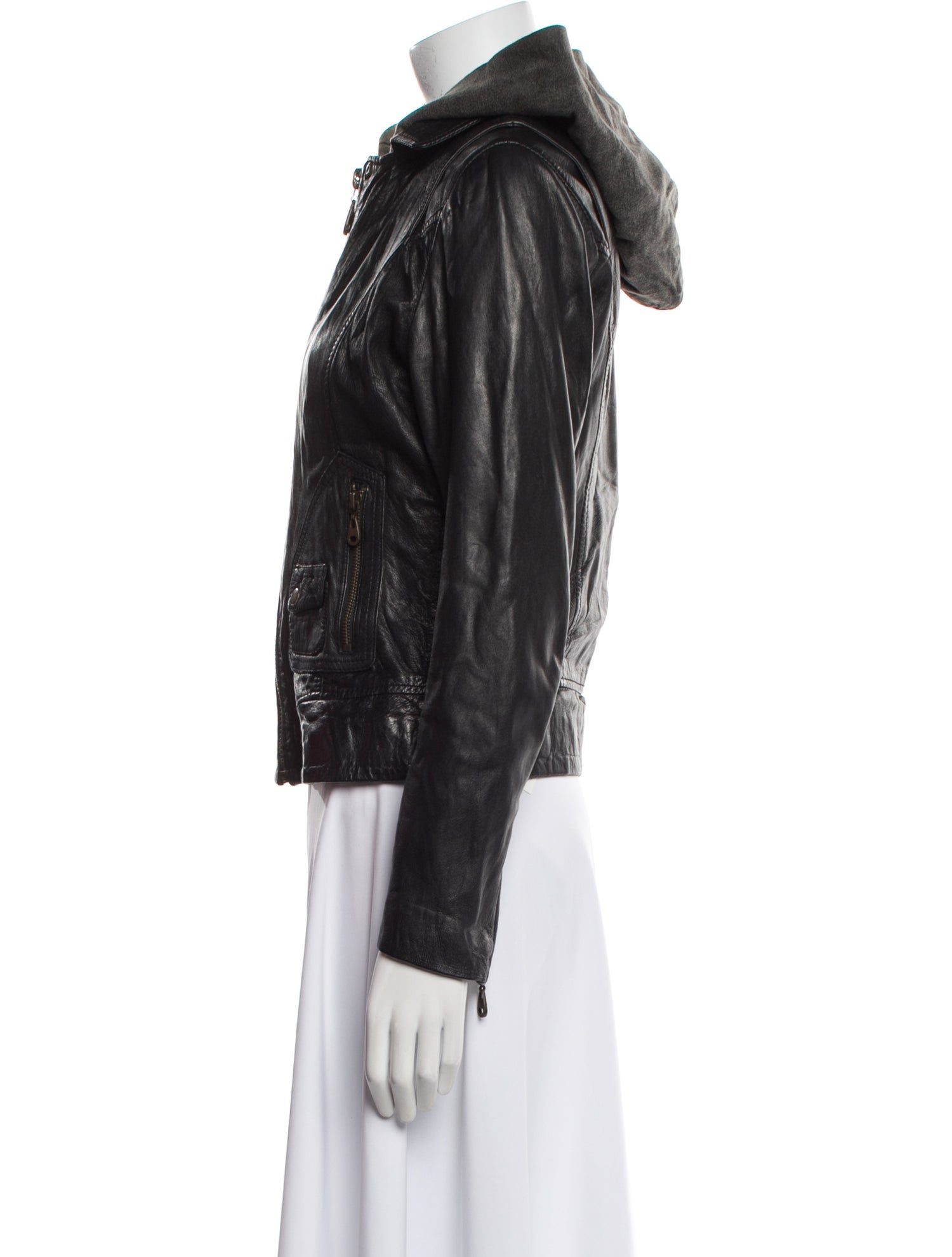 Doma Leather Biker Jacket