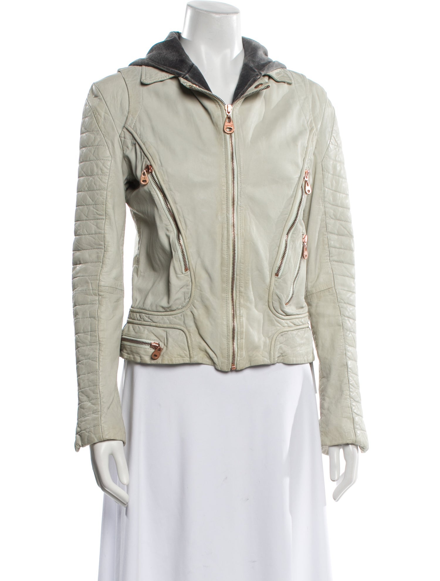 Doma Leather Biker Jacket