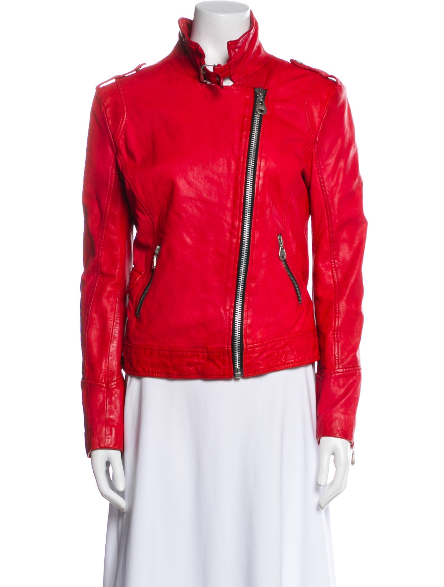 Doma Leather Biker Jacket