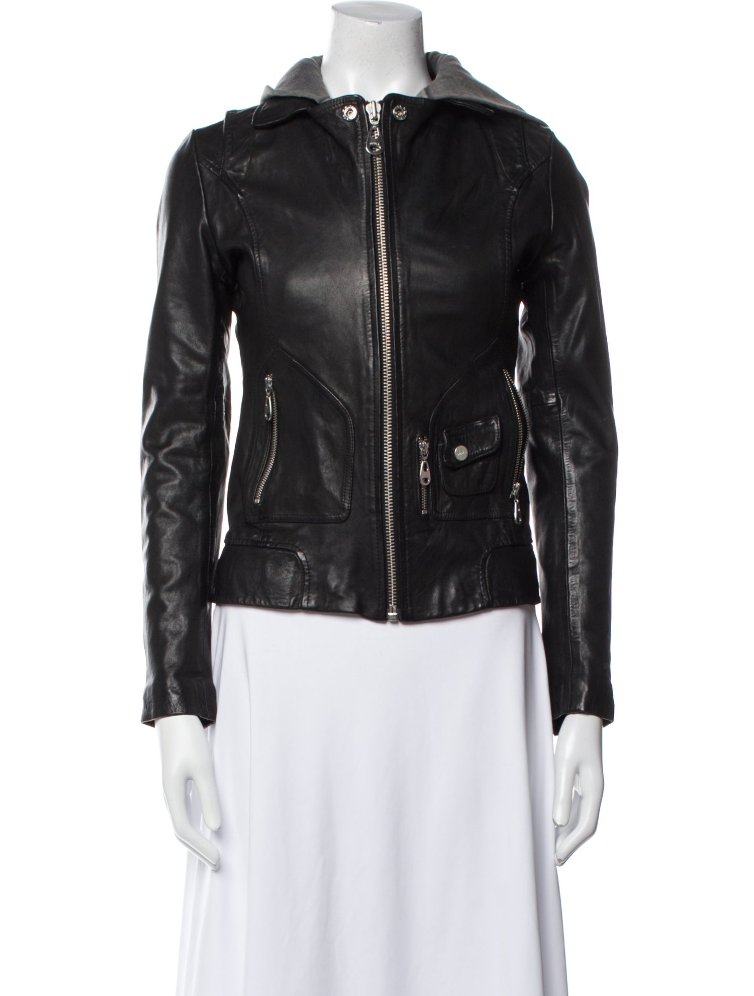 Doma Leather Biker Jacket