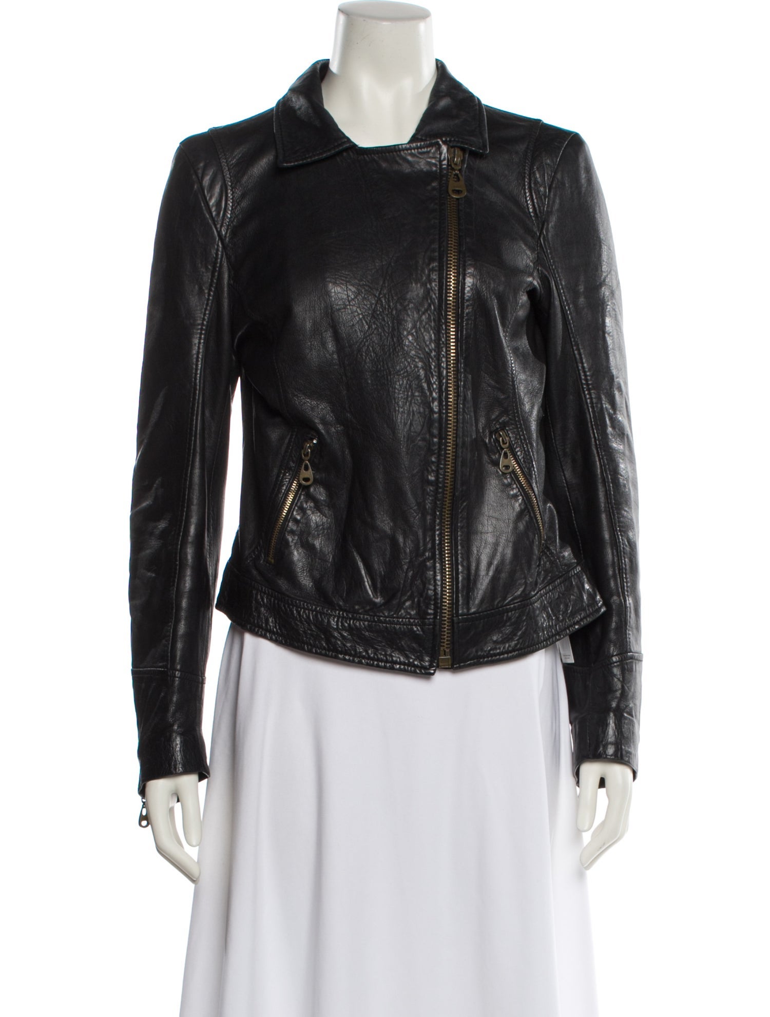 Doma Leather Biker Jacket