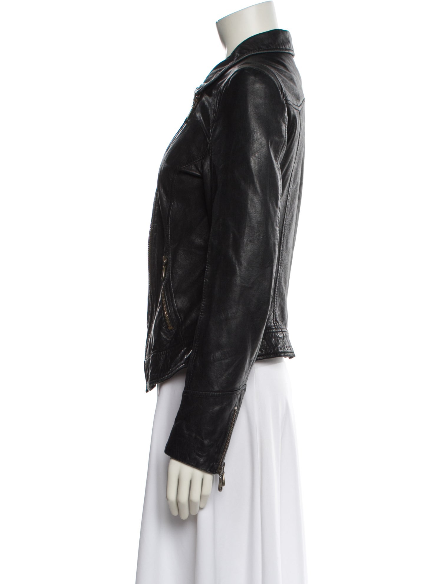 Doma Leather Biker Jacket