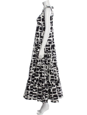 La Double J x MOTHER Printed Long Dress