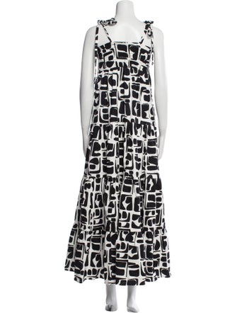 La Double J x MOTHER Printed Long Dress