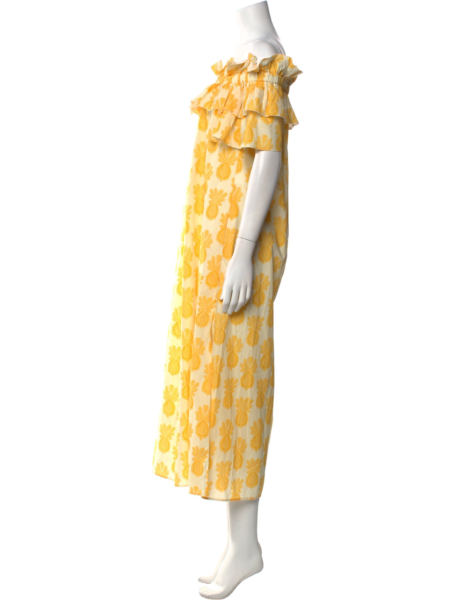 La Double J x MOTHER Printed Long Dress