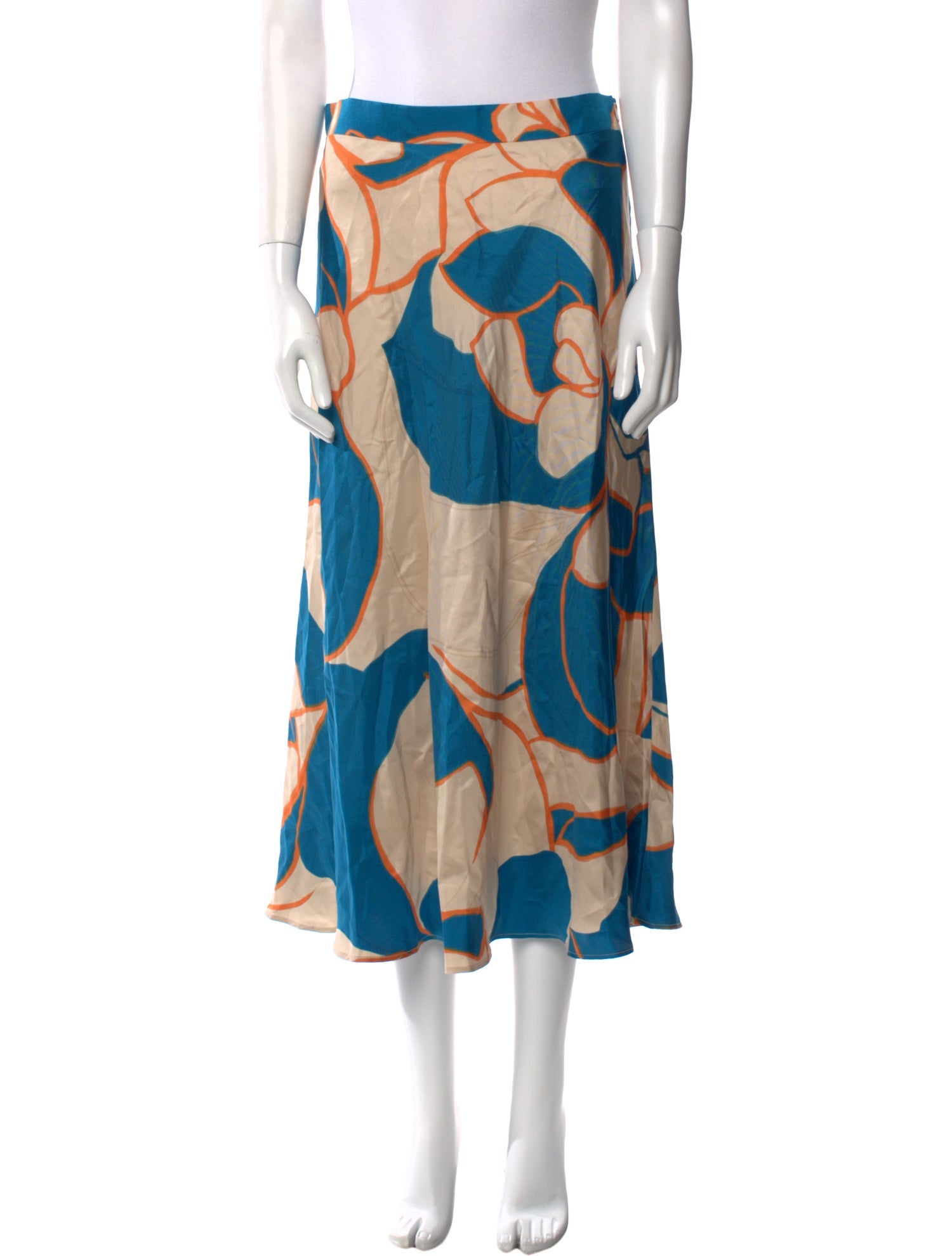 La Double J x MOTHER Silk Midi Length Skirt w/ Tags