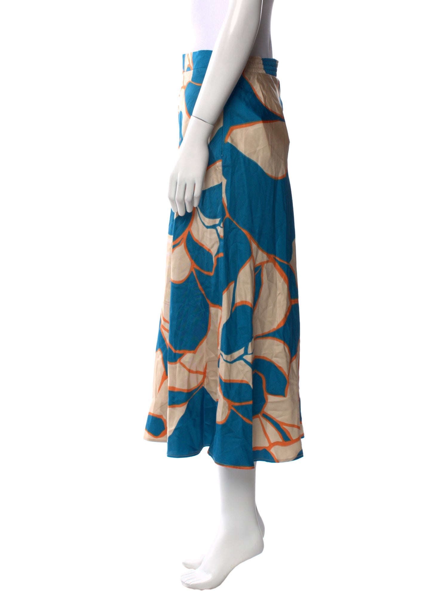 La Double J x MOTHER Silk Midi Length Skirt w/ Tags