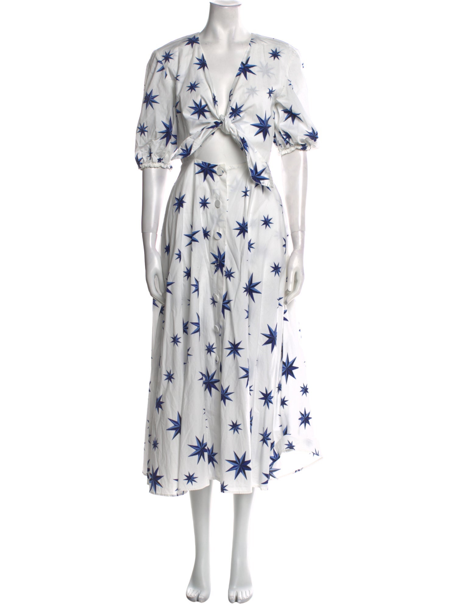 La Double J x MOTHER Floral Print Long Dress