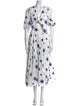 La Double J x MOTHER Floral Print Long Dress