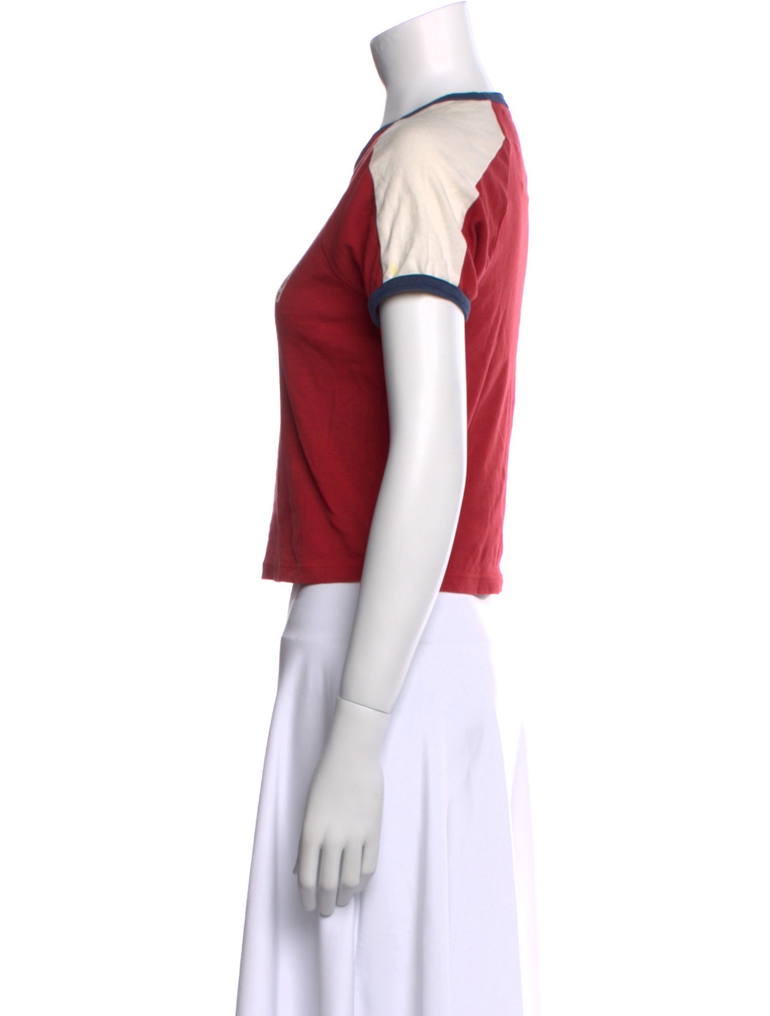 La Double J x MOTHER Graphic Print Crew Neck T-Shirt