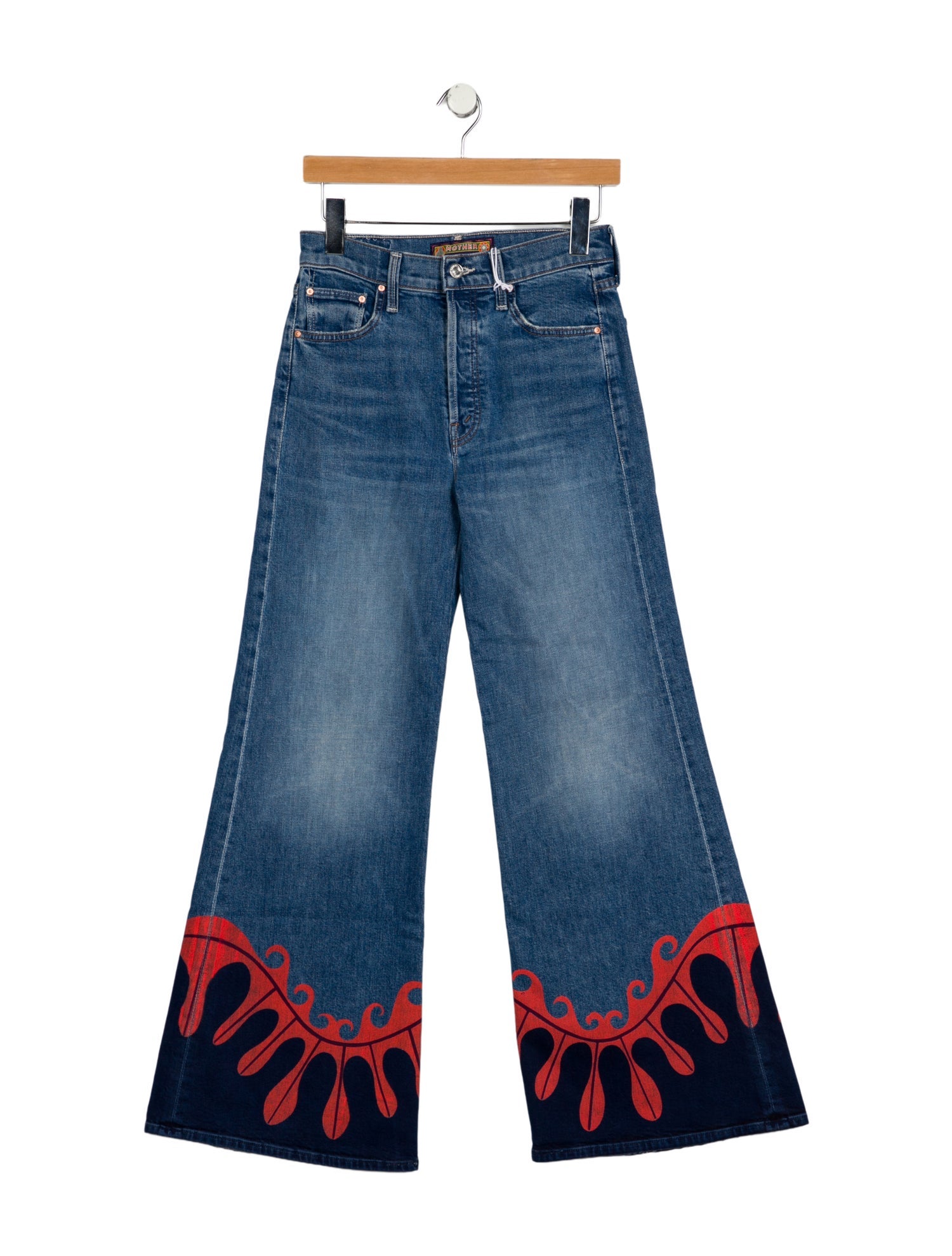 La Double J x MOTHER Tomcat Wide Leg Jeans