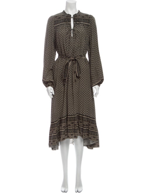 Dôen Silk Midi Length Dress