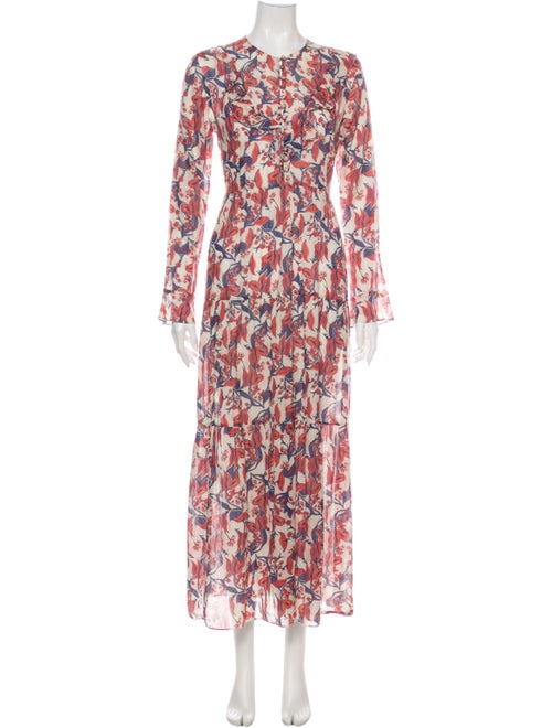 Dôen Floral Print Long Dress