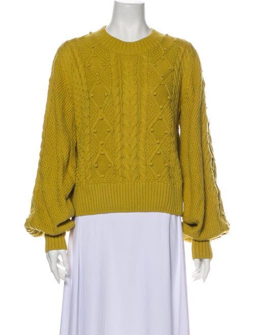 Dôen Crew Neck Sweater Yellow