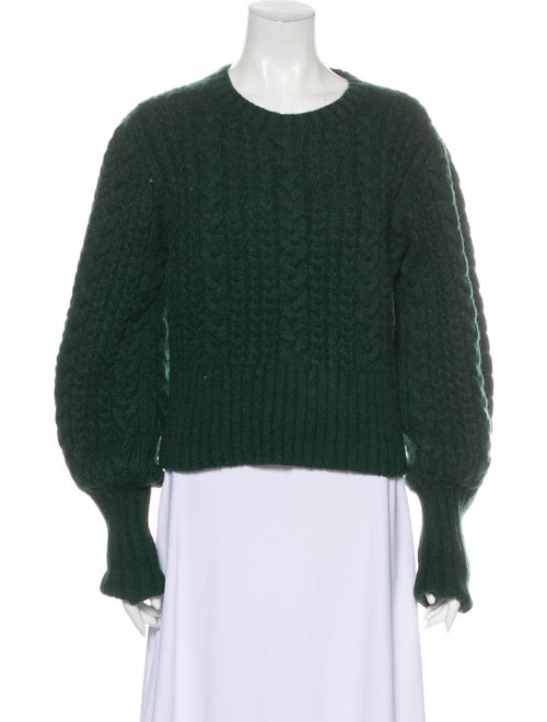 Dôen Crew Neck Sweater Green