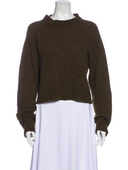 Dôen Mock Neck Sweater Green