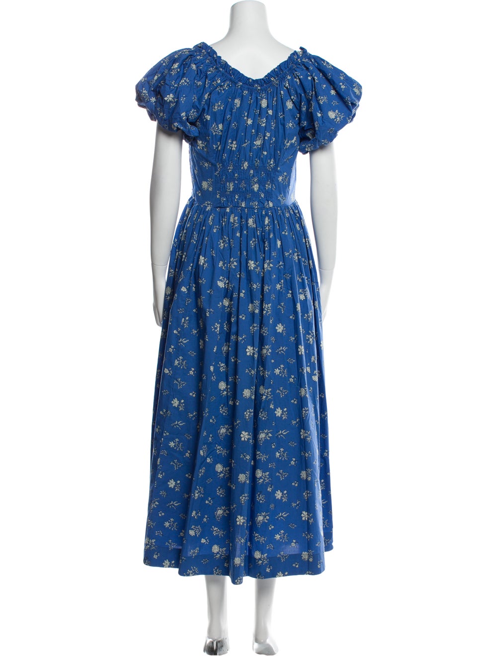 Dôen Floral Print Long Dress - image 3
