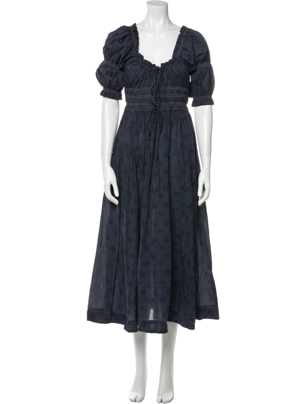 Dôen Printed Long Dress - image 1