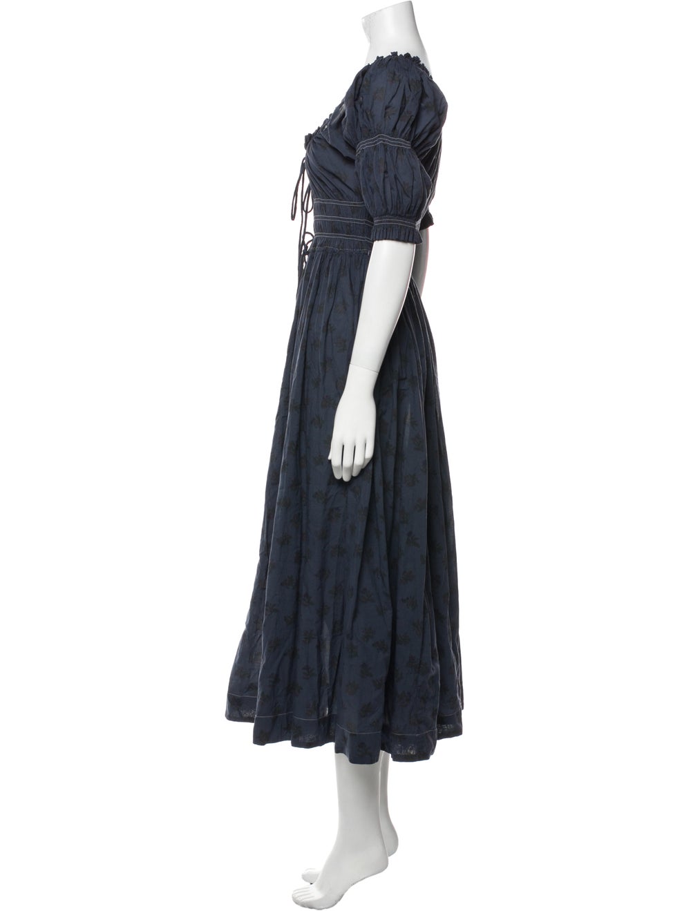 Dôen Printed Long Dress - image 2