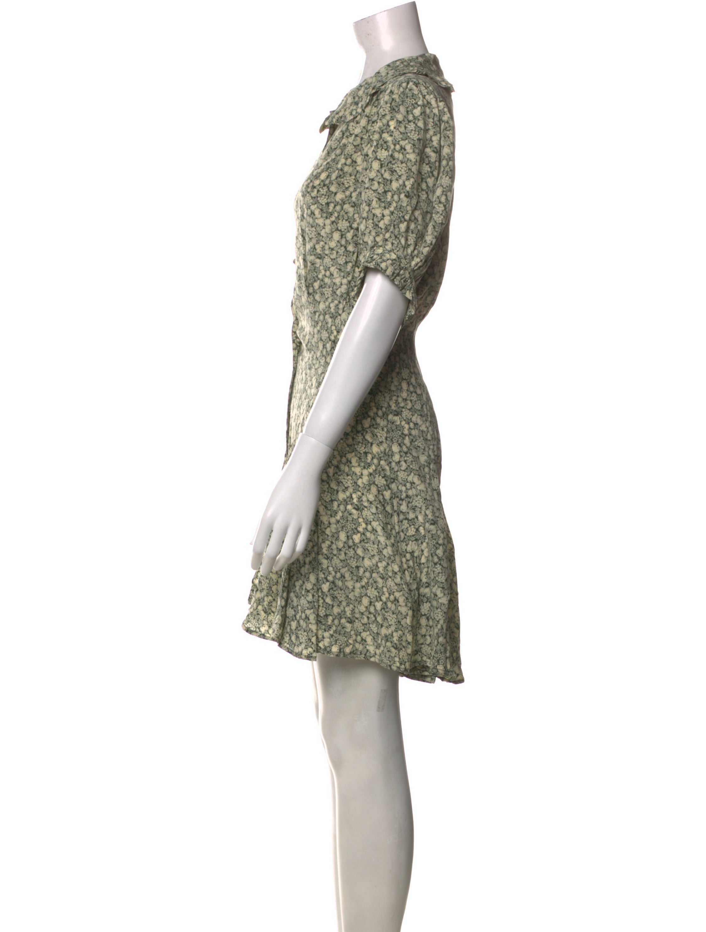 slim fit dress slacks Nevara Dress - Green Tea