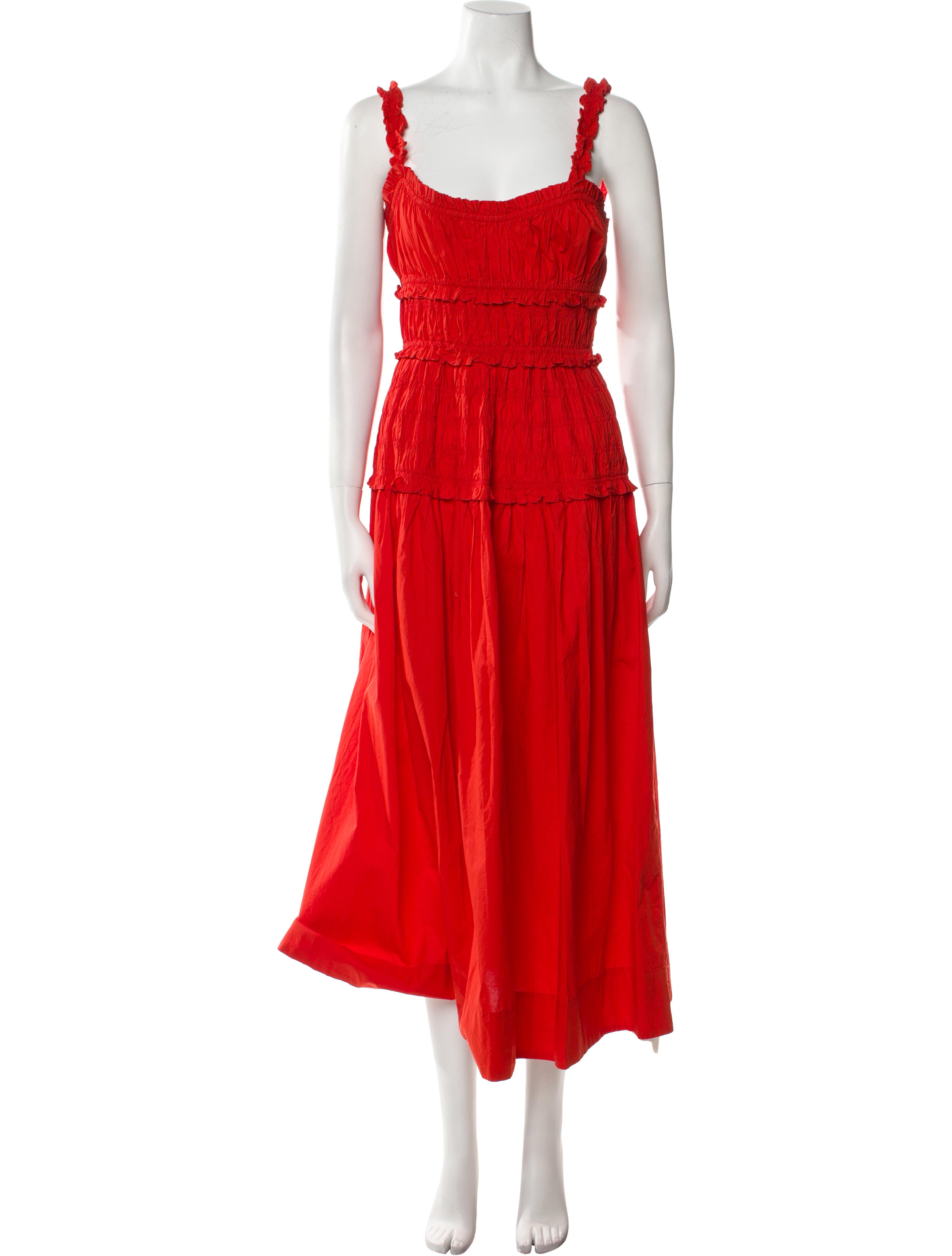 DÔEN Square Neckline Long Dress
