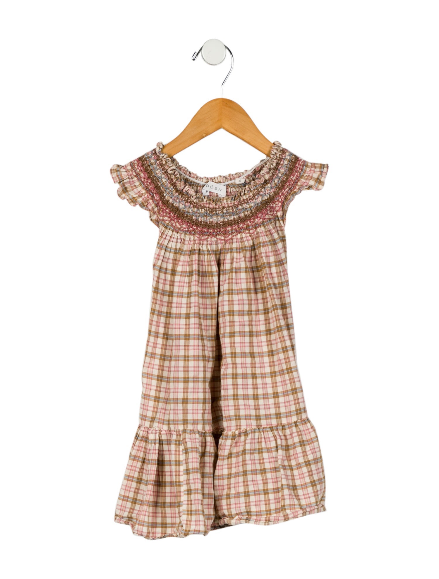 DÔEN Toddler Girls' Printed Sleeveless Dress