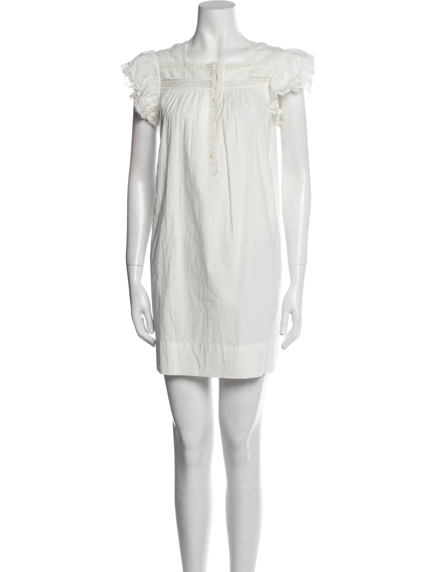 DÔEN Square Neckline Mini Dress