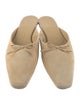 DÔEN Suede Bow Accents Mules