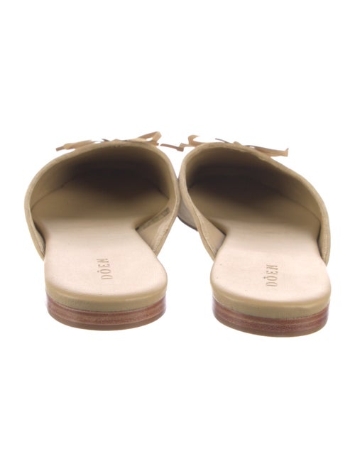 DÔEN Suede Bow Accents Mules