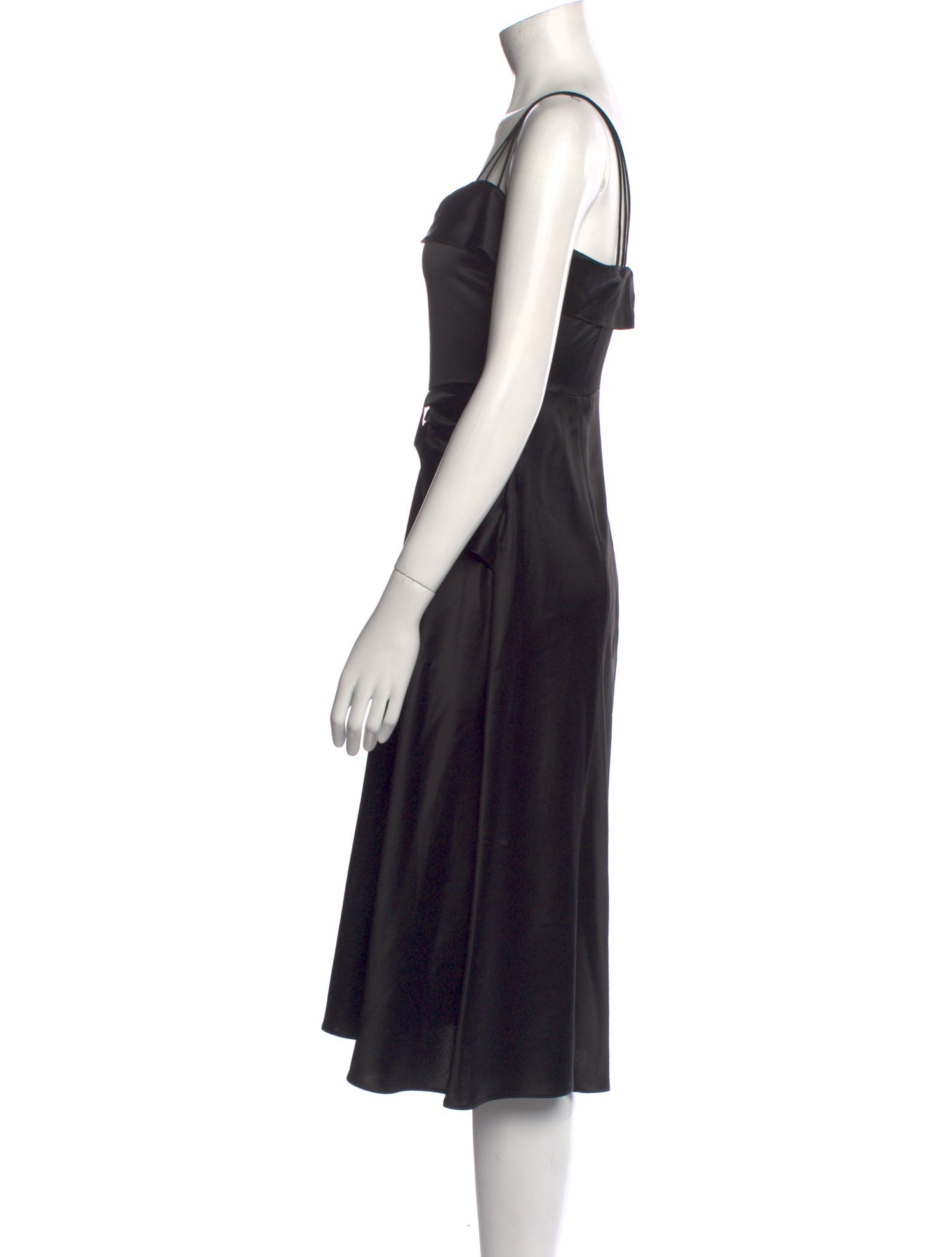 DÔEN Cowl Neck Midi Length Dress