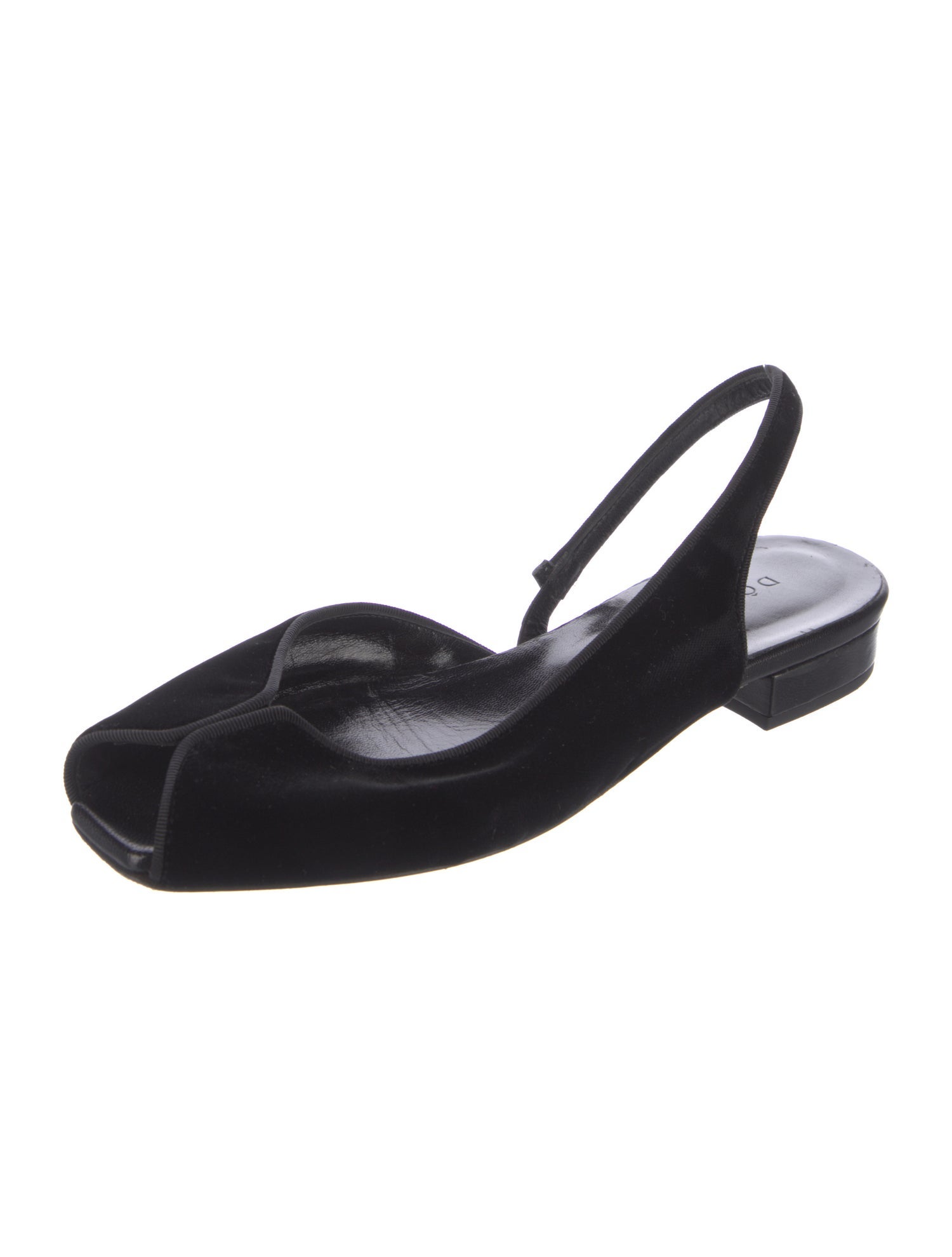 DÔEN Velvet Slingback Flats