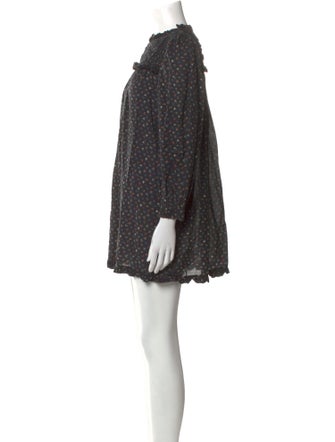 DÔEN Polka Dot Print Mini Dress