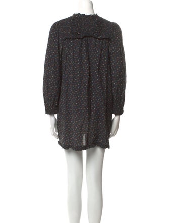 DÔEN Polka Dot Print Mini Dress