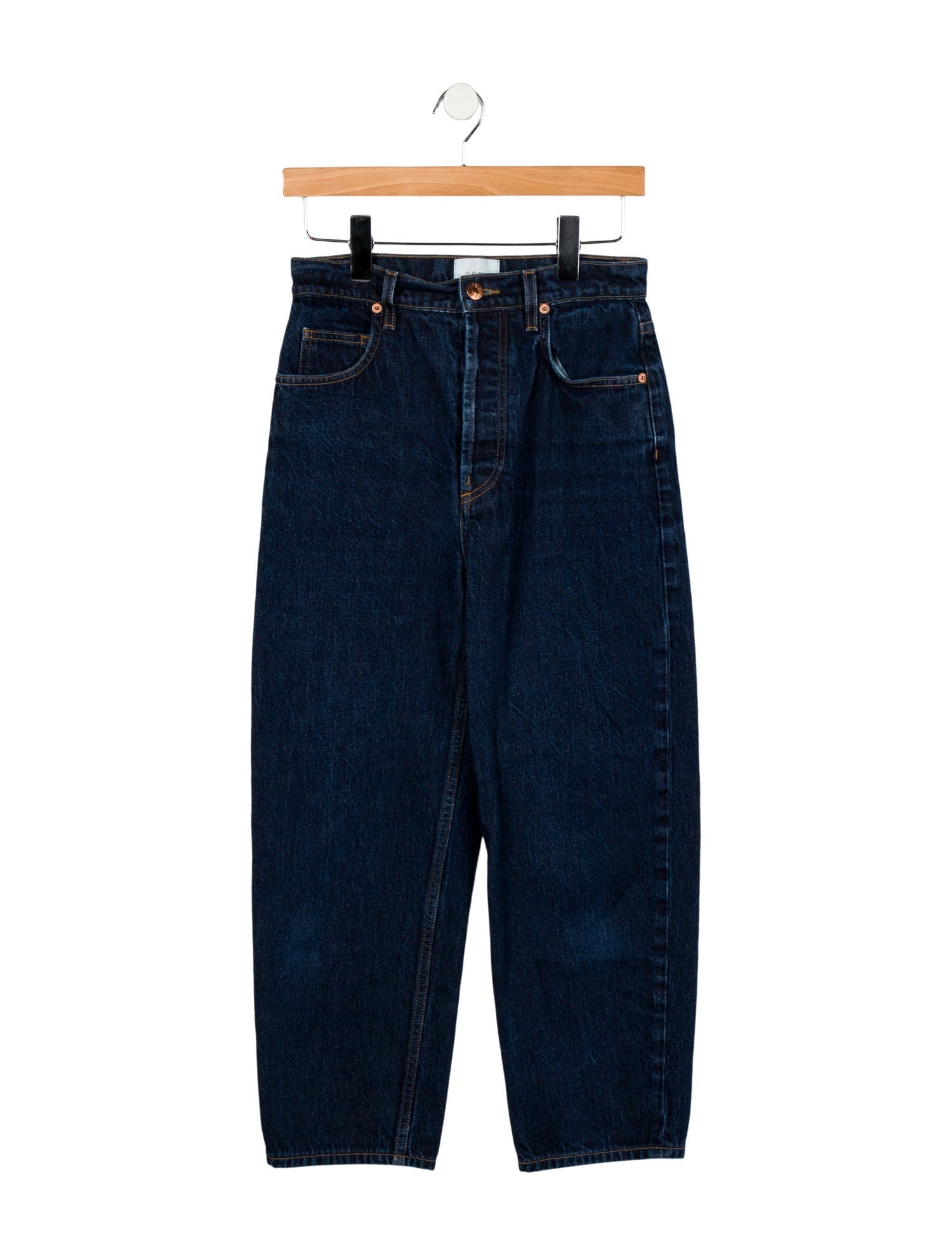 DÔEN High-Rise Straight Leg Jeans