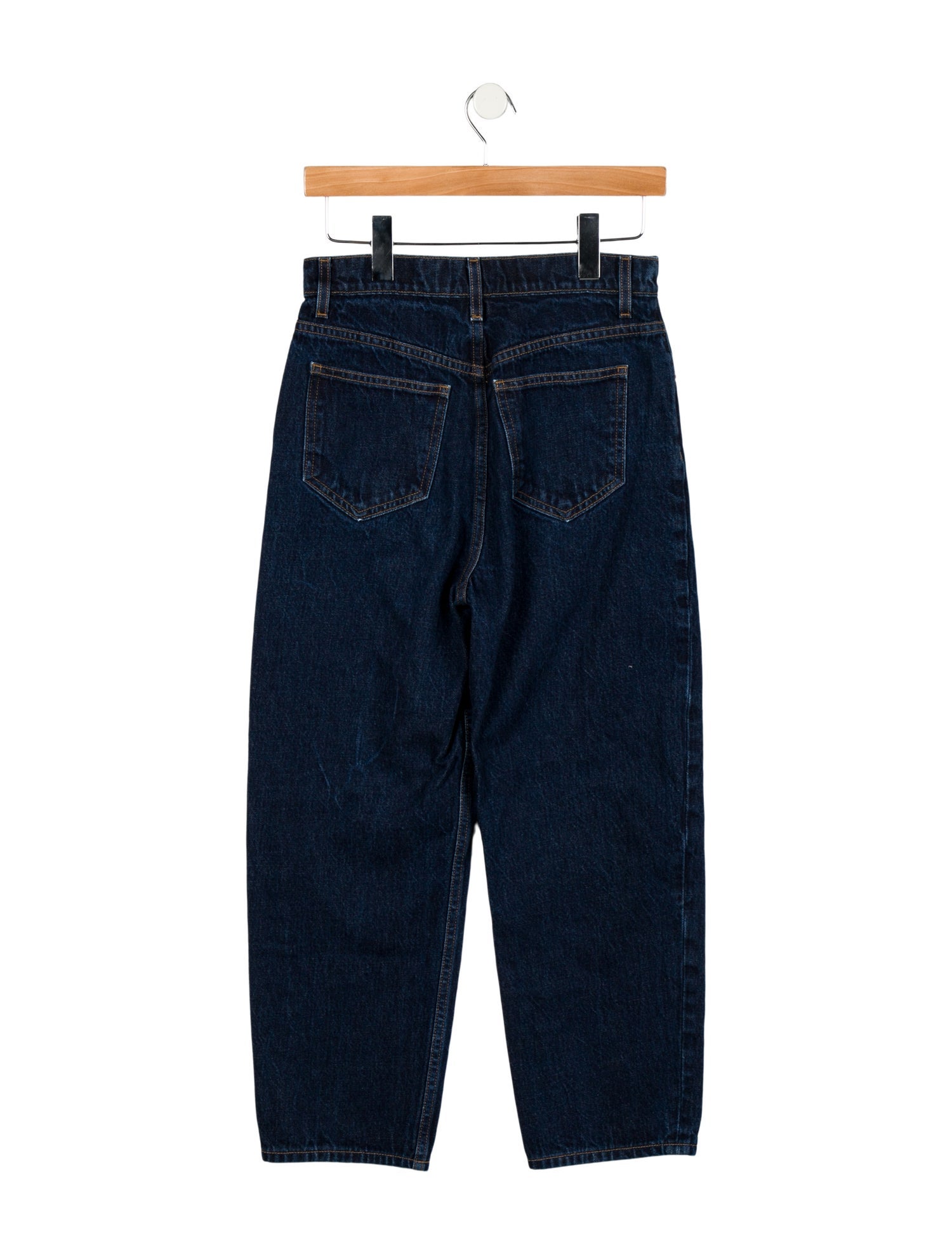 DÔEN High-Rise Straight Leg Jeans