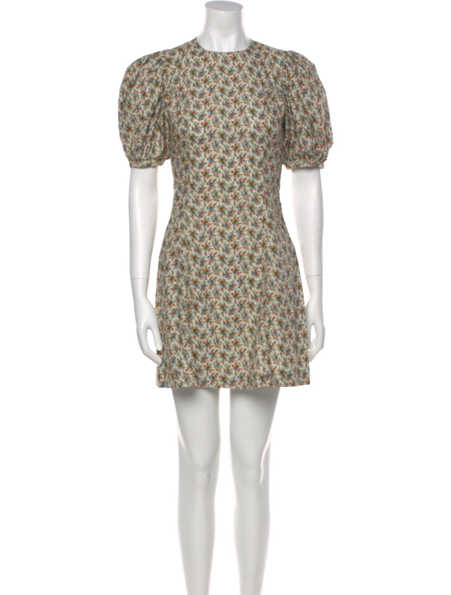 DÔEN Floral Print Mini Dress