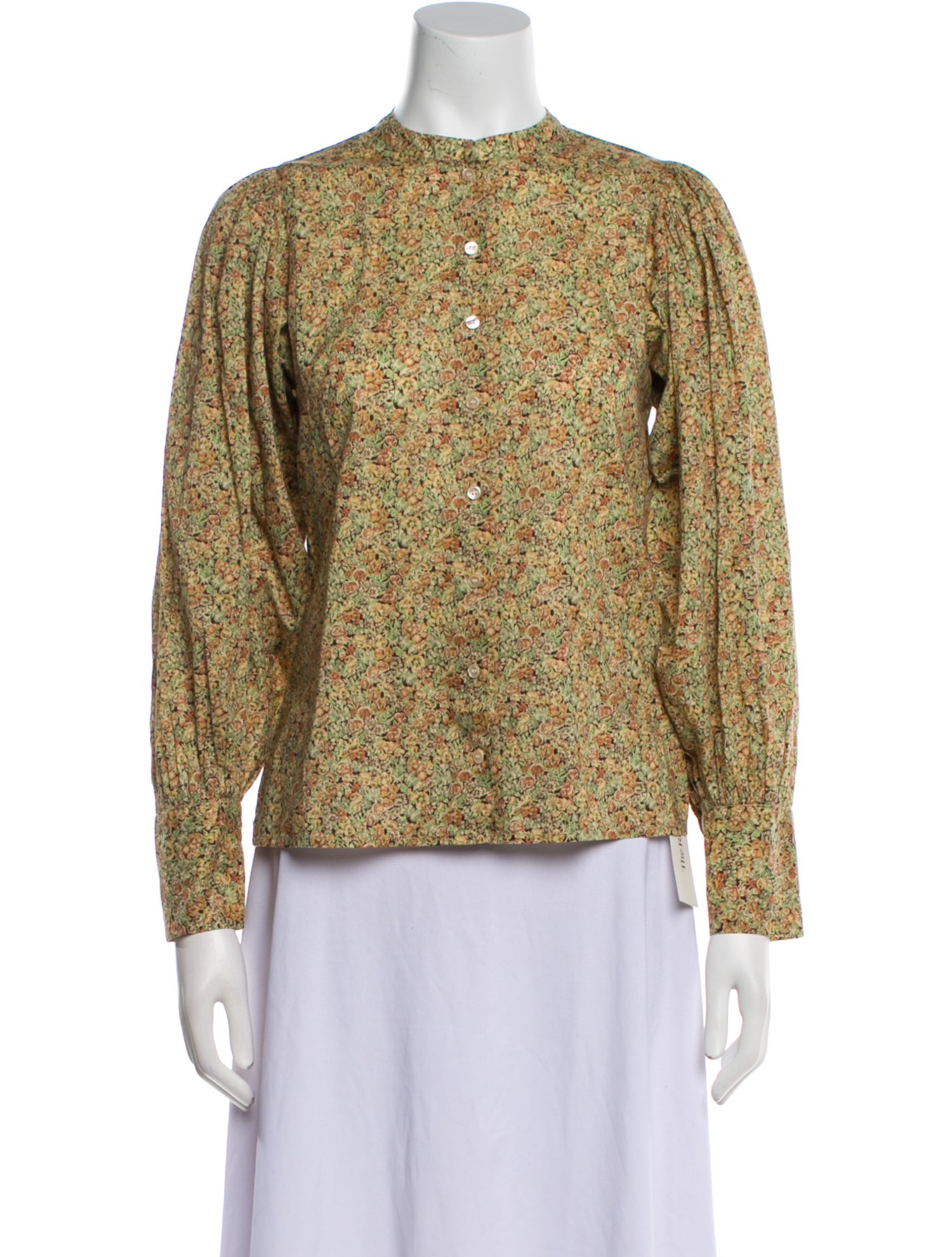 DÔEN Floral Print Crew Neck Sweatshirt