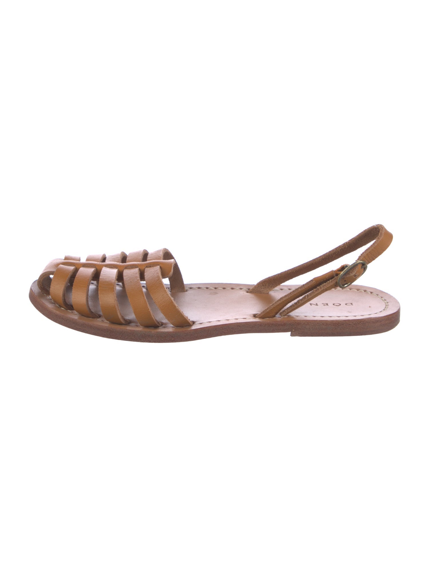 DÔEN Leather Slingback Sandals