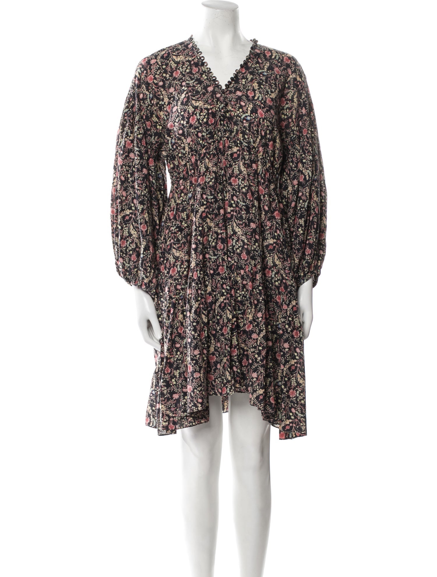 DÔEN Floral Print Mini Dress