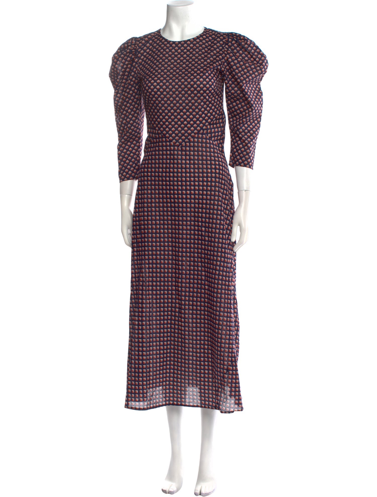 DÔEN Printed Long Dress