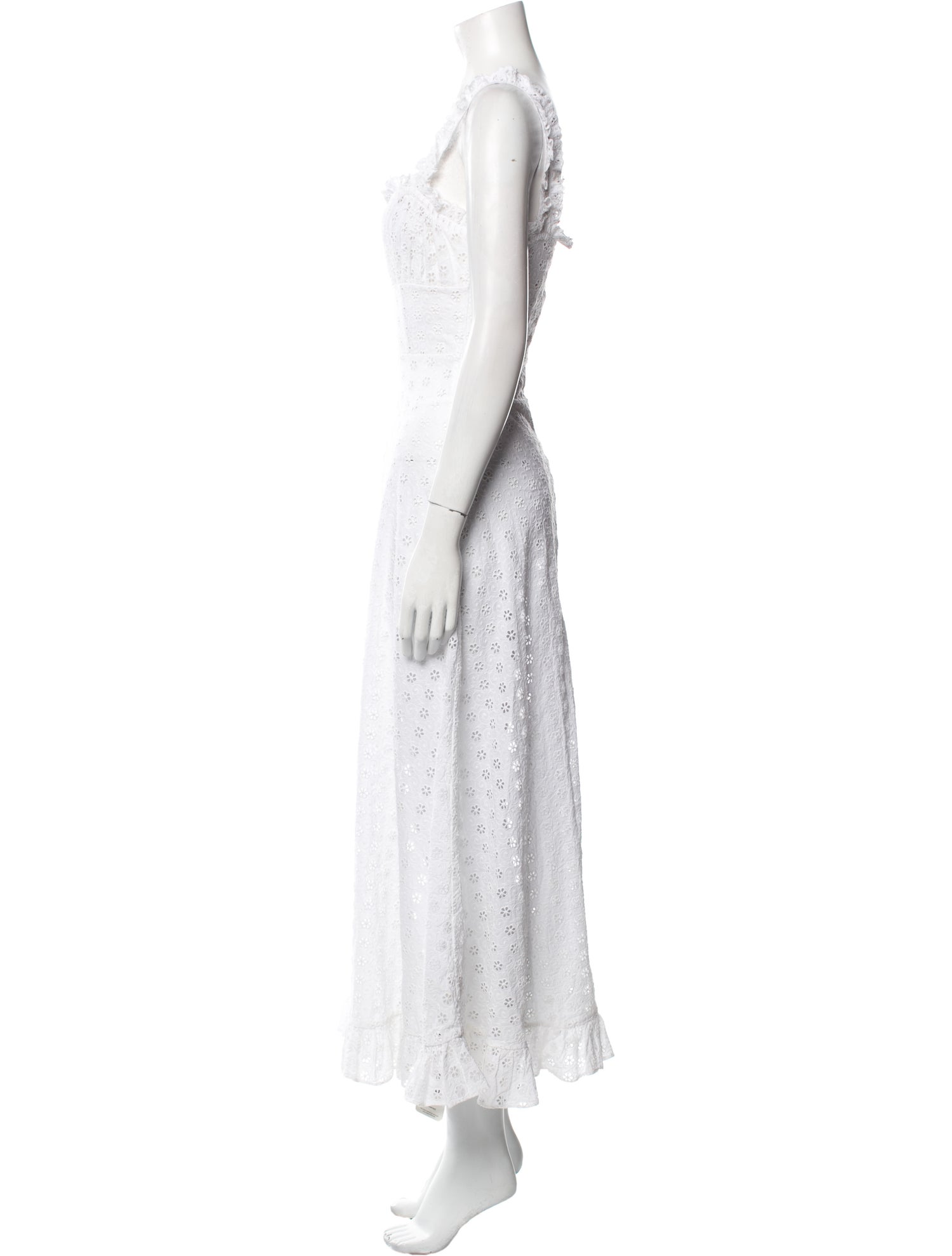 DÔEN Square Neckline Long Dress