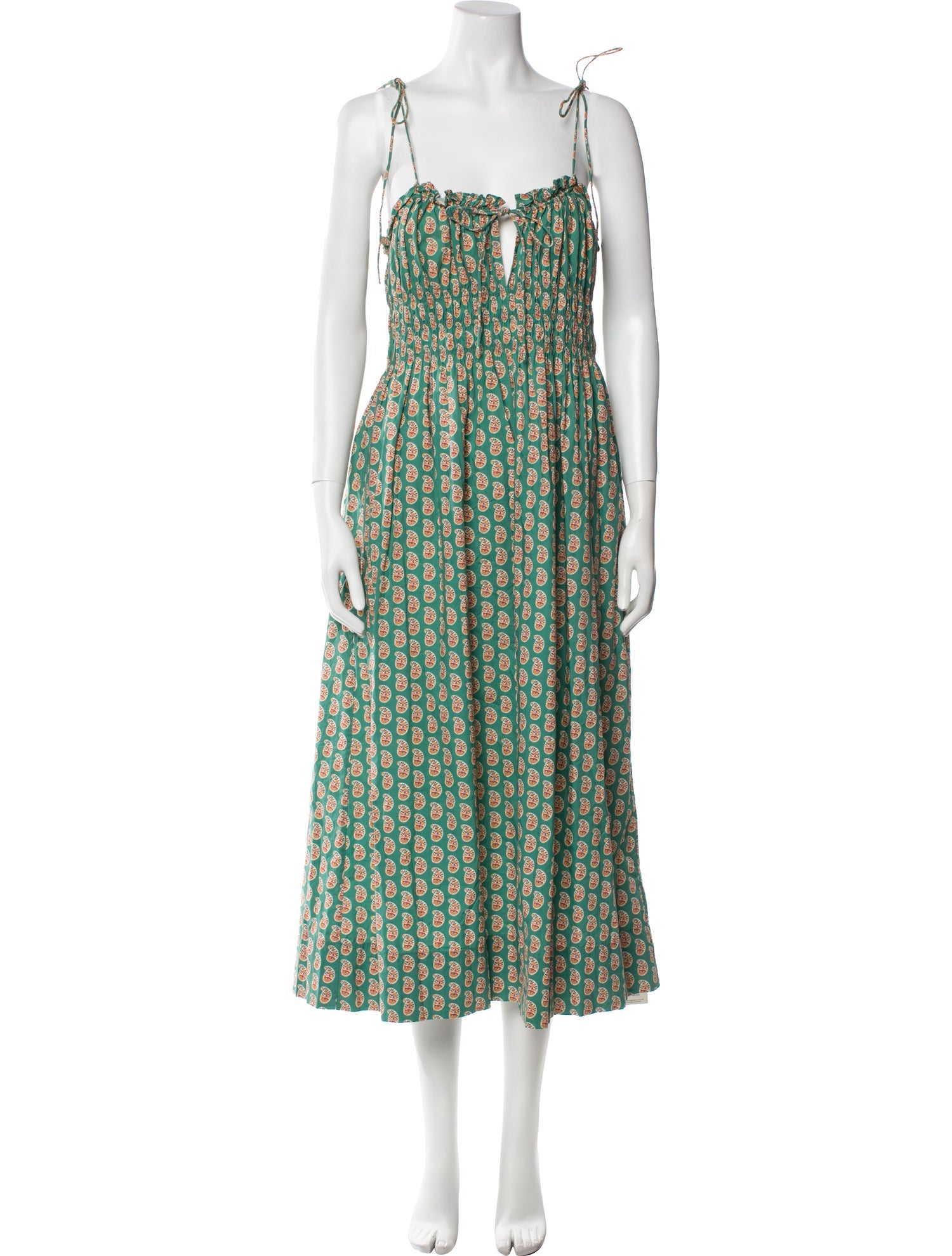 DÔEN Printed Long Dress