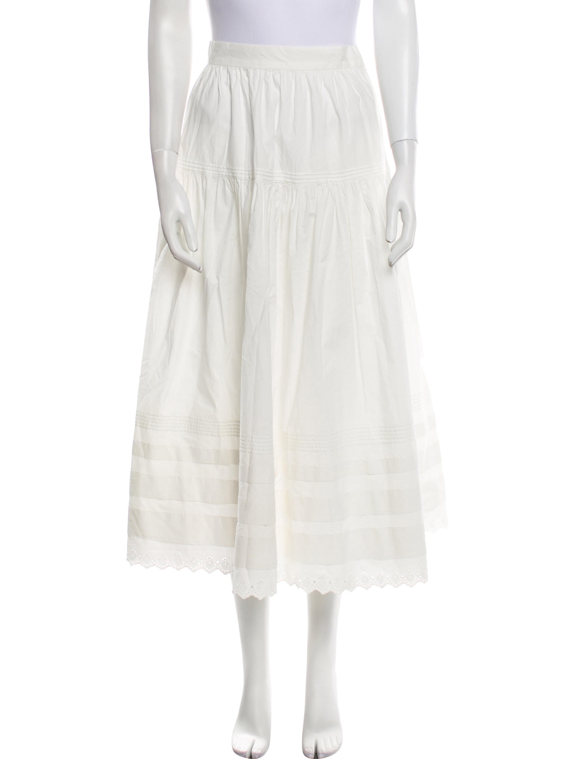 DÔEN Midi Length Skirt