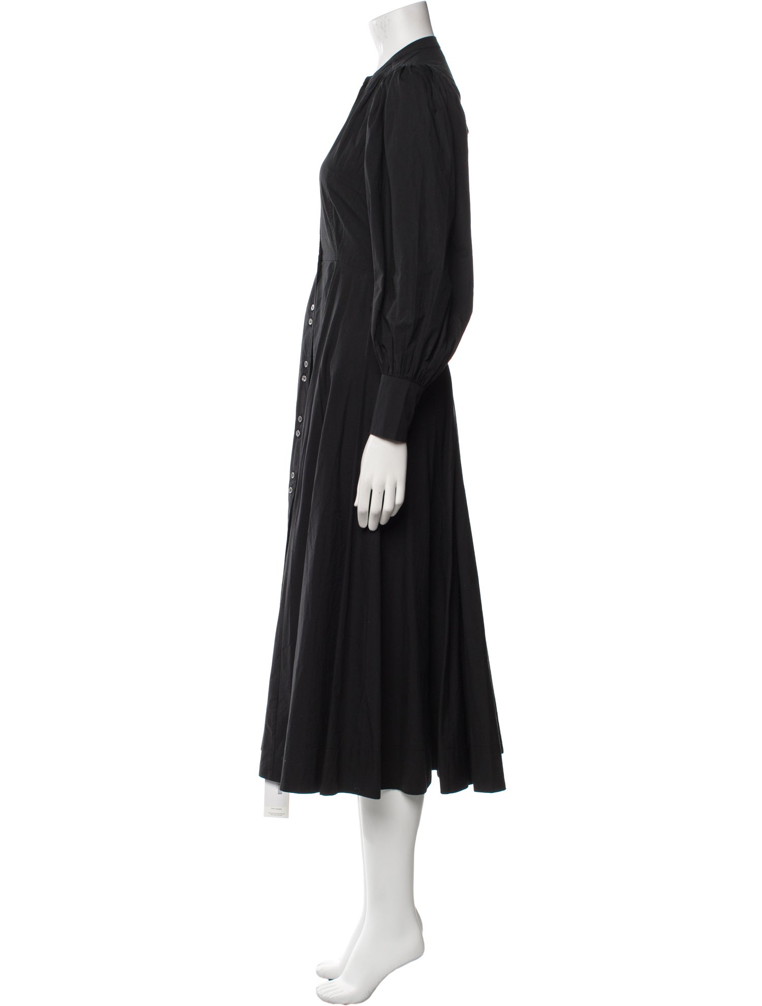 DÔEN Mock Neck Long Dress