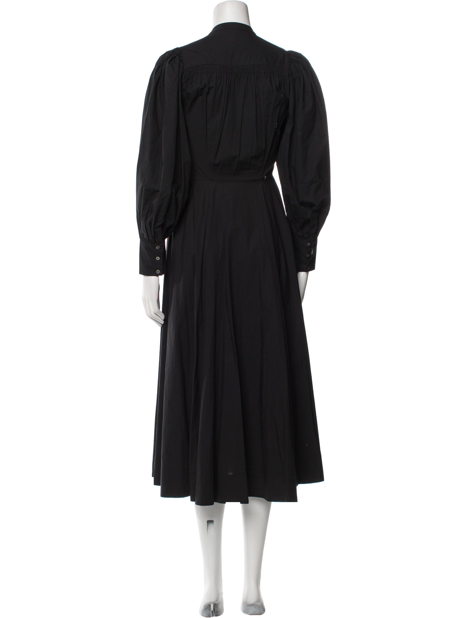 DÔEN Mock Neck Long Dress