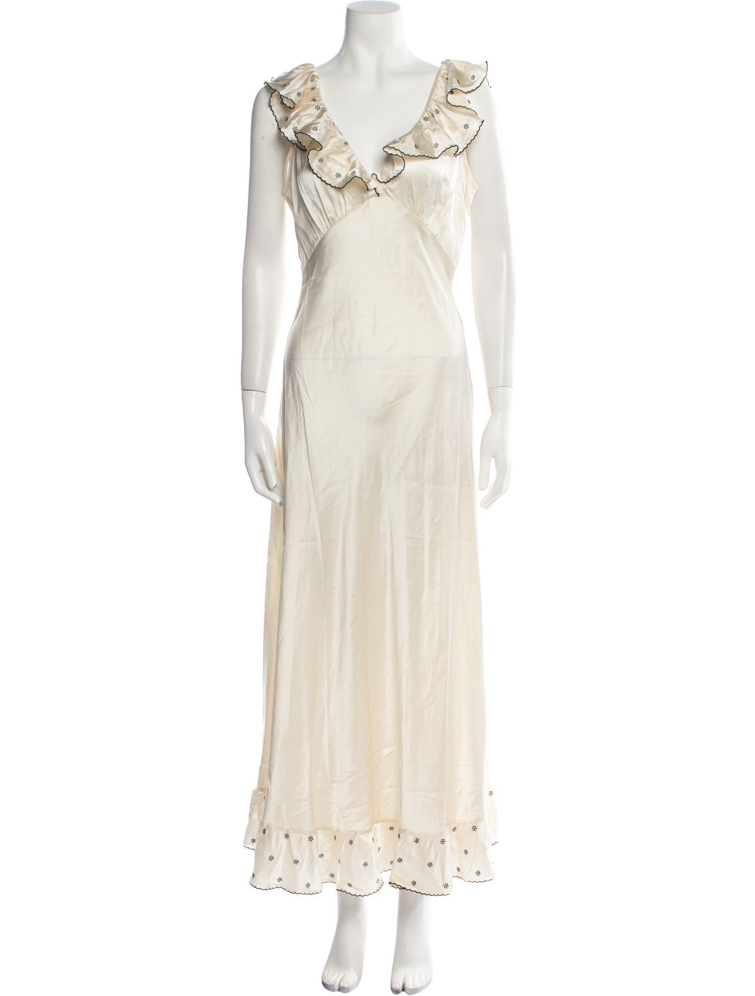 DÔEN Silk Long Dress