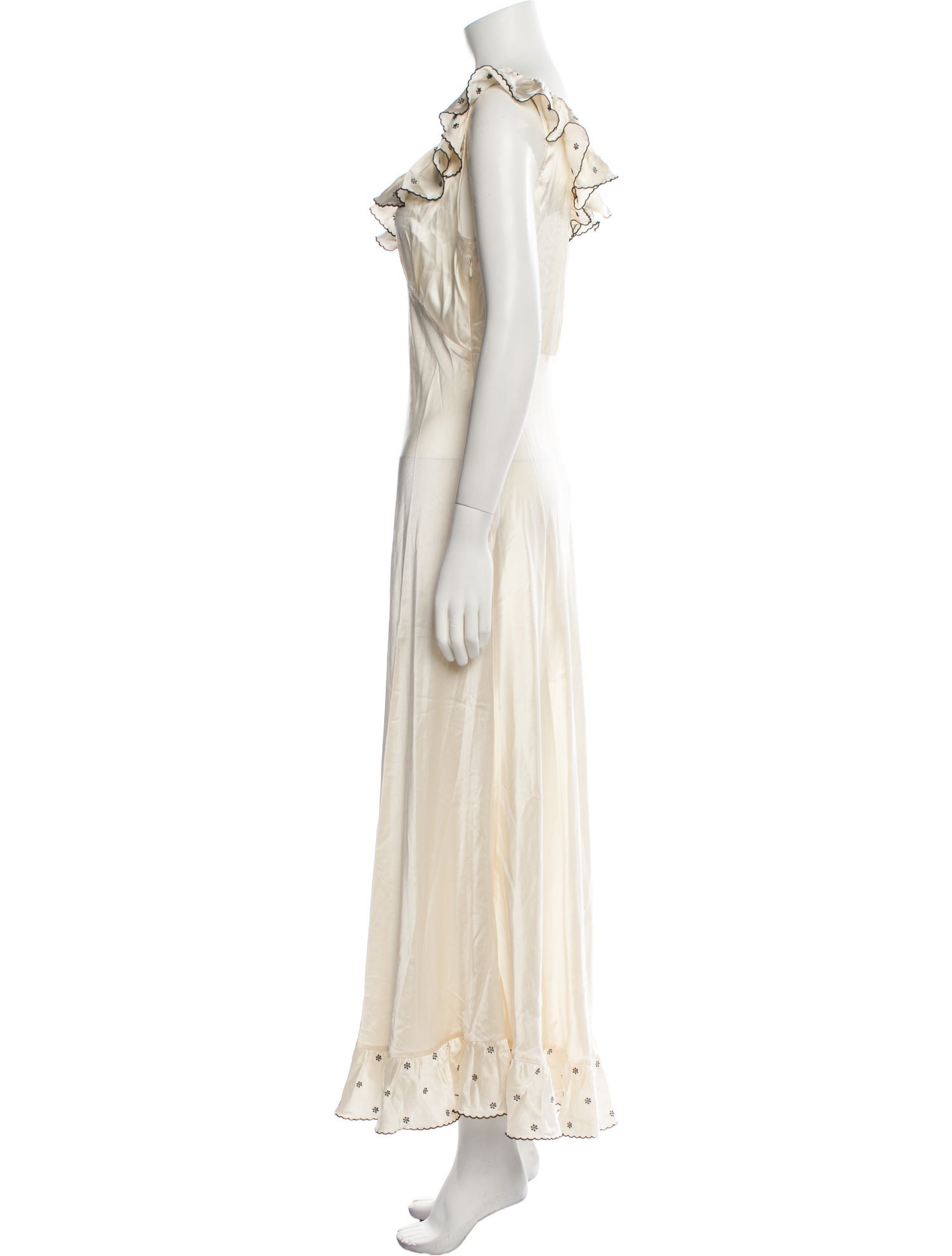 DÔEN Silk Long Dress